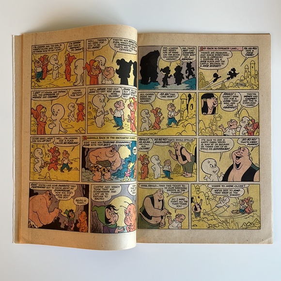 CASPER The Friendly Ghost STRANGE GHOST STORIES #1 1974 Harvey Comics Vintage - Picture 6 of 7